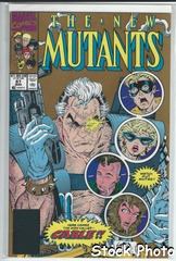 The New Mutants #87 (2nd Print) © March 1990, Marvel Comics